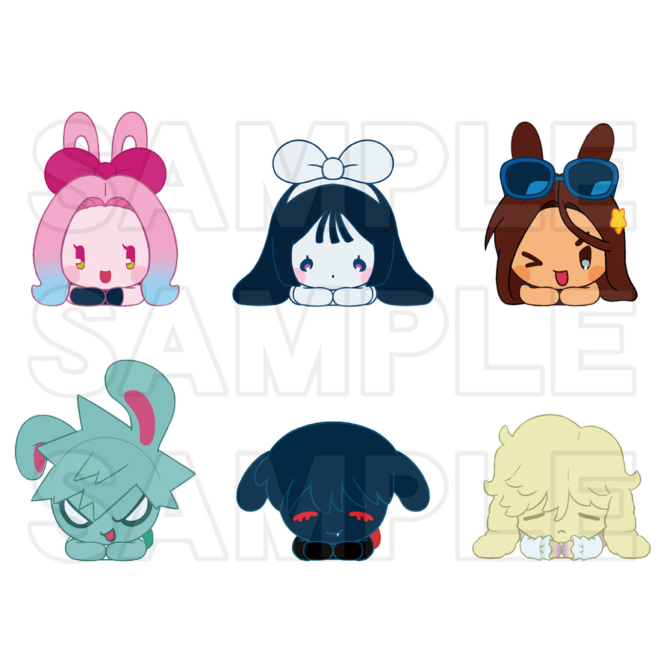 エイリアンステージ　兎シリーズ ぬいぐるみ ブラウン 1box 6点 ALIEN STAGE POP UP STORE in animate | オンリーショップ