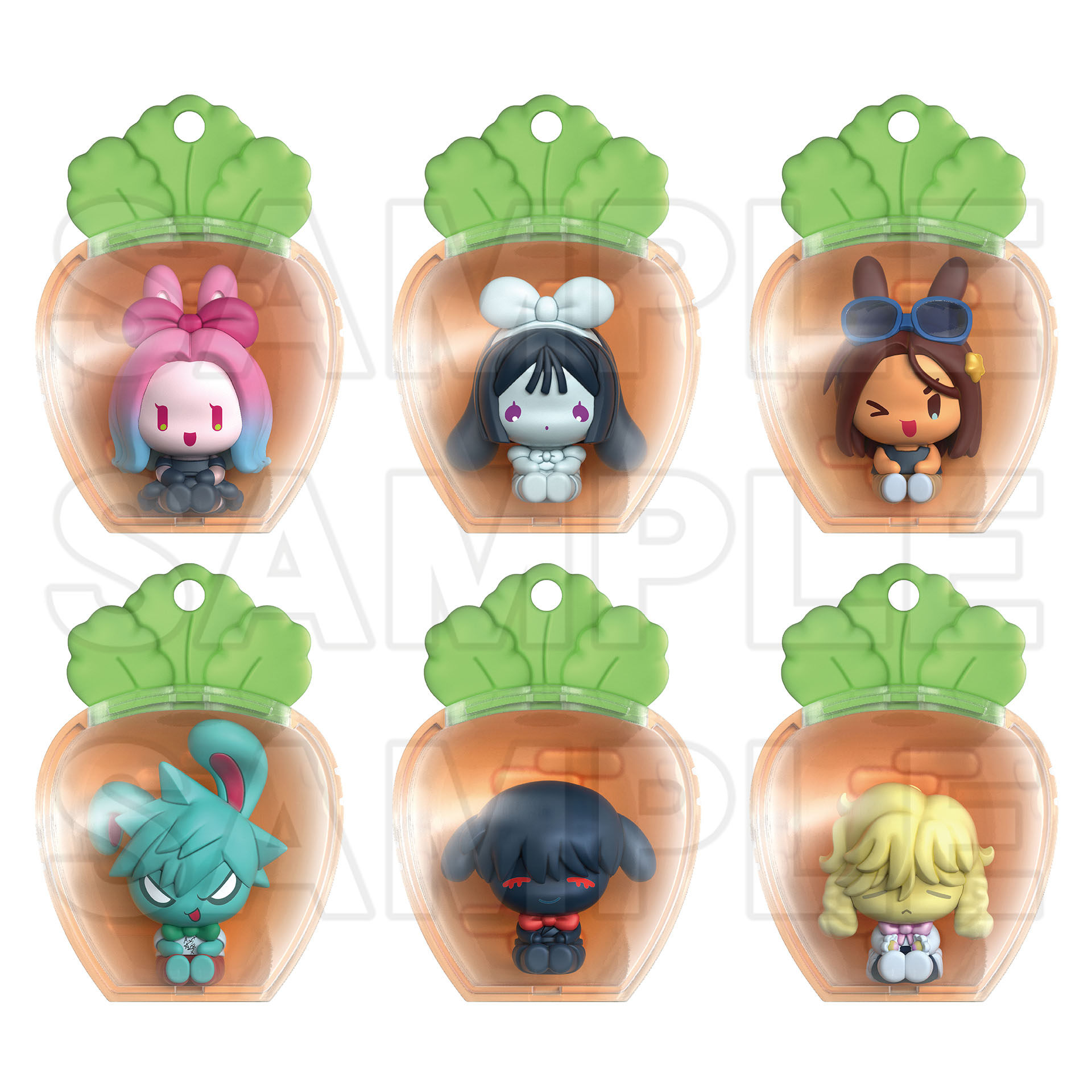 エイリアンステージ　兎シリーズ ぬいぐるみ ブラウン 1box 6点 ALIEN STAGE POP UP STORE in animate | オンリーショップ