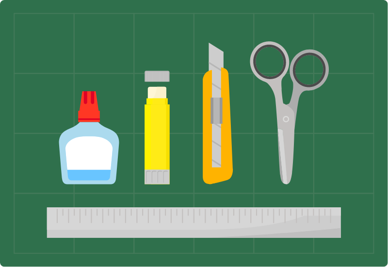 道具と材料の準備