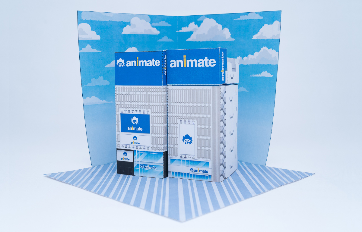 ペーパークラフト完成写真