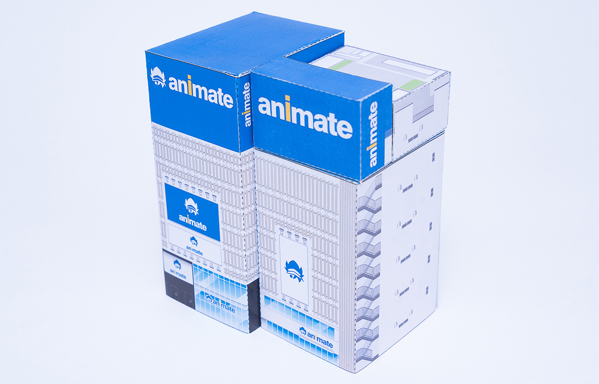 ペーパークラフト完成写真