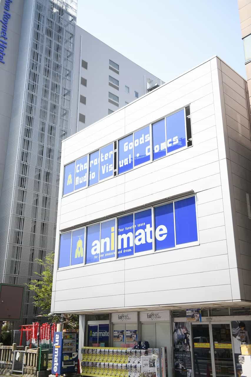 名古屋のアニメショップ 専門店 アニメイト名古屋