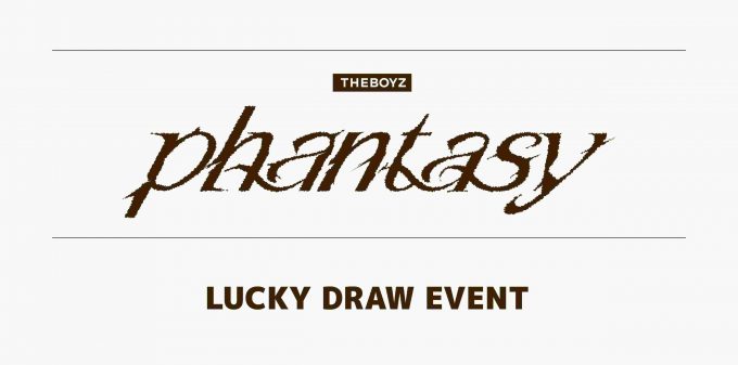 THE BOYZさんの2nd Full Album「PHANTASY Pt.2 Sixth Sense」LUCKY DRAW開催！